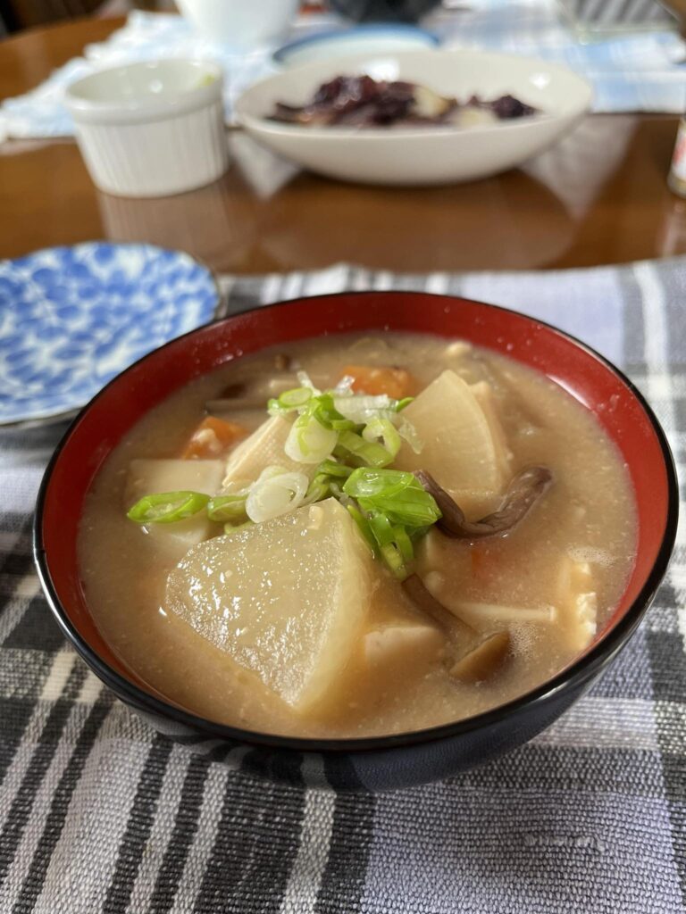 自家製味噌のお味噌汁